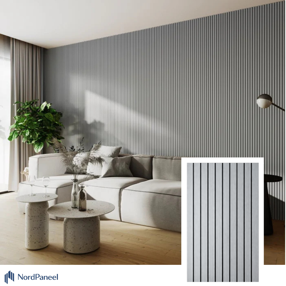 NordPaneel™ Premium Akustik Wandpaneele — Natural Oak