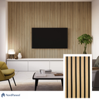 NordPaneel™ Premium Akustik Wandpaneele — Natural Oak