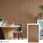 NordPaneel™ Premium Akustik Wandpaneele — Natural Oak